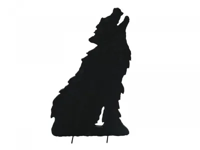 Imagen del producto de EUROPALMS Silhouette, figura de lobo, 63 cm (83505002)