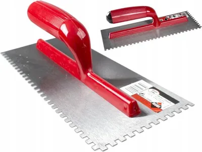 Produktbild von RUBI Kelle 28cm gezahnt 6x6 MPA 25903