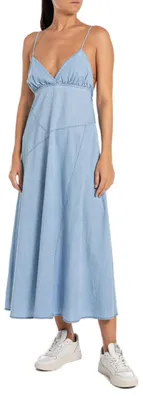 Produktbild von Replay Damen Jeanskleid Sommer, Blau (Light Blue 010), XS
