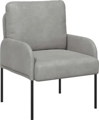 Produktbild von vidaXL Sofas mit Kissen 55cm Hellgrau Sperrholz
