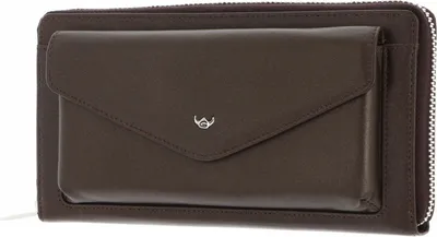 Image de Golden Head porte-monnaie Valencia Zipper Ladies Purse Wallet Bronze brun