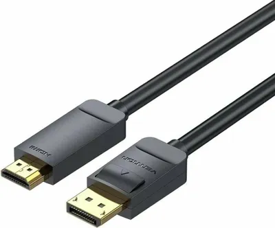 Obrázok produktu pre Vention HAGBI, 3 m, DisplayPort, HDMI, Samec, Samec, Priamy