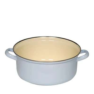 Produktbild von Riess Kasserolle mit Chromrand 24 cm 4,00 l 0282-006 blau