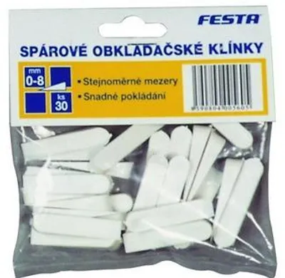 Obrázek produktu pro Klínky FESTA plastové 0-4mm 100ks 37156