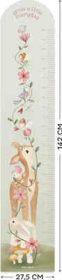Produktbild von Little Dutch Wachstumsmesser auf Vliestapete Feengarten 142x27.5cm