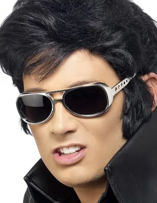 Produktbild von Elvis Brille Kostümzubehör Lizenzartikel silber