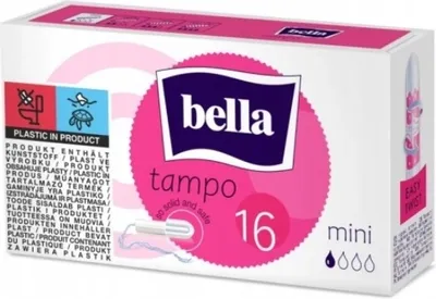 Zdjęcie produktu dla Bella Tampo Premium Comfort Mini Tampony, 16 sztuk