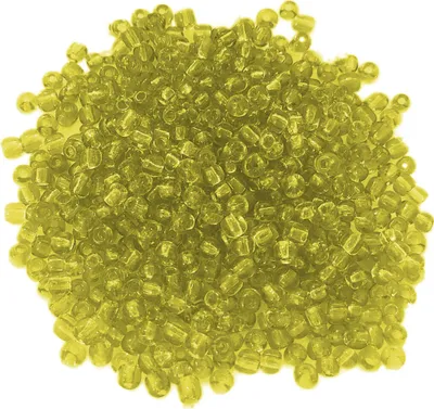 Produktbild von Glasperlen - Typ 'Rocailles' - 1000 Stück - 1,9 mm - Gelb hell