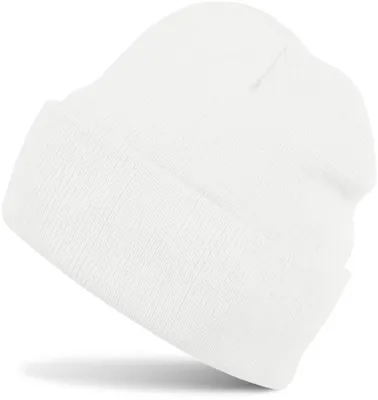 Productafbeelding van styleBREAKER Uni muts, effen kleur | Klassieke, fijne wintermuts met brede omslag | Elastische muts in veel kleuren, voor dames en heren
