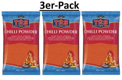 Produktbild von 3er-Pack TRS Chilipulver 100g