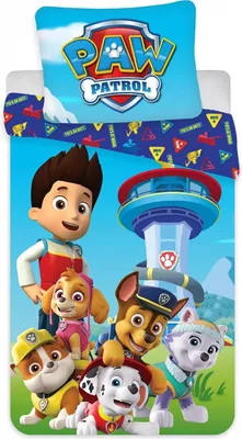 Zdjęcie produktu dla Paw Patrol On Duty Bettwäsche 140×200 cm, 70×90 cm