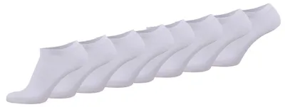 Produktbild von TOM TAILOR 8er Pack Uni Socken - Basic, Sneakersocken, einfarbig Weiß 43-46