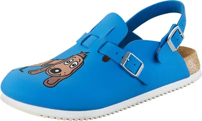 Produktbild von Birkenstock Kay SL Hund blau schmale Weite Gr. 42