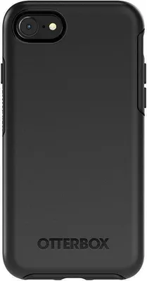 Image de OtterBox Symmetry Series pour Apple iPhone SE (2nd gen)/8/7, noir - produits livrés sans emballage