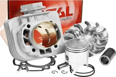 Immagine prodotto di Kit cilindro Airsal Alu-Sport 70cc per Suzuki AC, senza testata, incl. puleggia per cinghia, perno pistone 10mm