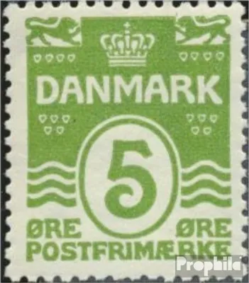 Produktbild von Briefmarken Dänemark 1930 Mi 182 postfrisch Wellenlinien