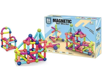 Obrázok produktu pre 3D magnetické tehličky 64el