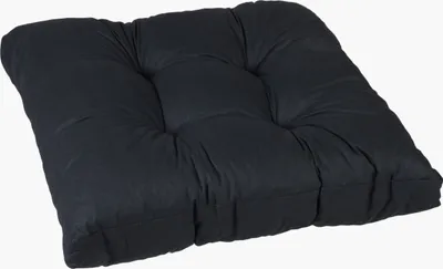 Obrázek produktu pro Bavlněný polštář do obývacího pokoje 60 x 60 cm antracitový