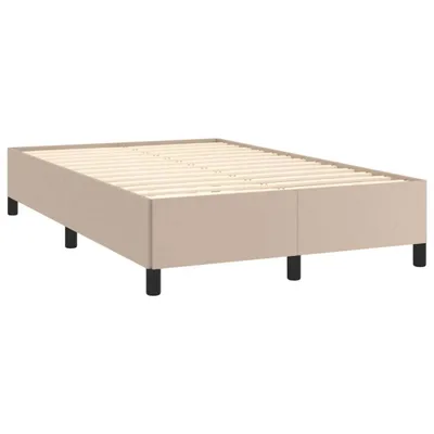 Produktbild von Bettgestell ohne Matratze Cappuccino-Braun 120x190cm Kunstleder