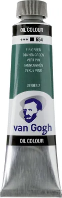 Productafbeelding van Olieverf Van Gogh, tube van 40 ml, dennenboomgroen 654