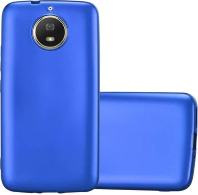 Produktbild von Cadorabo Schutzhülle für Motorola MOTO G5S Hülle in Blau Handyhülle TPU Silikon Etui Cover Case