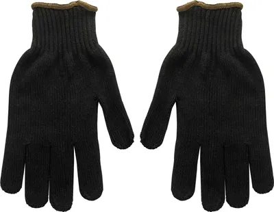 Produktbild von DEMA Strickhandschuhe mit Noppen schwarz Gr. 10