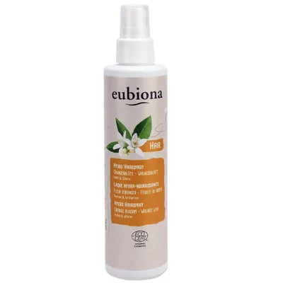Produktbild von Eubion Haarspray mit Orangenblüte und Walnussblatt 200 ml