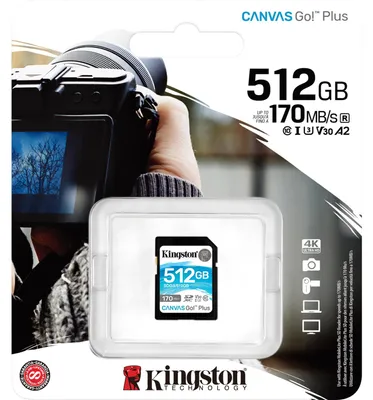 Zdjęcie produktu dla Kingston Canvas Go! Plus - Karta pamięci flash