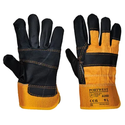 Produktbild von Polsterlederhandschuh - Gelb