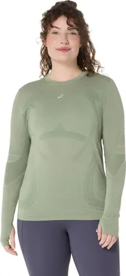 Produktbild von Asics Road Seamless Ls Top 400 Monument Blue/Whisper Green Xl