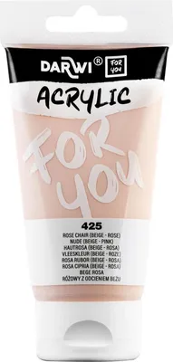 Obrázok produktu pre Darwi Dfy Akrylová farba Pink Beige 75 ml 1 ks