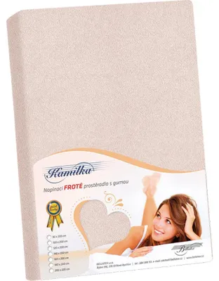 Obrázok produktu pre Froté plachta – ružová – 200 x 220