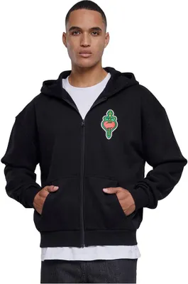 Produktbild von Mister Tee Santa Monica Heavy Oversize Reißverschlusspullover Schwarz S Mann Schwarz S