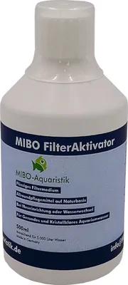 Produktbild von MIBO Aquarium  Filteraktivator 500 ml Flasche flüssiges Filtermedium