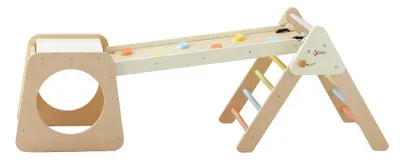 Produktbild von Classic World Holz-Kletterset - 5-in-1 Spielgerät für Kinder