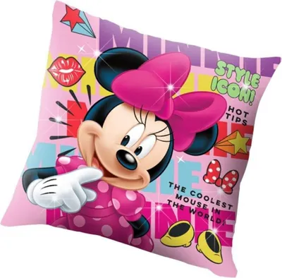 Produktbild von Disney Minnie Kissen 40x40cm Leucht Dekokissen