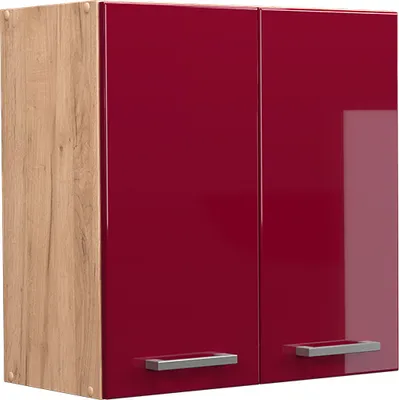 Zdjęcie produktu dla Szafka ścienna Vicco R-Line Czerwony połysk 60 cm, Model 37144
