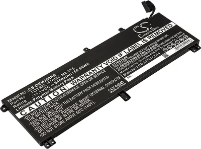 Zdjęcie produktu dla TECHTEK Bateria do notebooków kompatybilny z [Dell] Precision M3800, Precision M3800(3800-4524), Precision M3800(3800-5205), Precision M3800(3800-52
