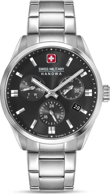 Produktbild von Swiss Military Hanowa SMWGK0005601 Herrenuhr Roadrunner Advanced 43mm 10ATM