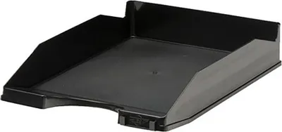 Produktbild von 4 Tablettablage Faibo 93 Schwarz stapelbar 350x250x65mm
