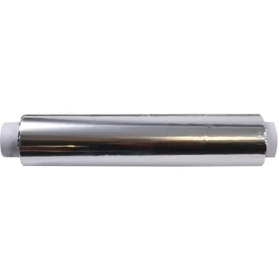Obrázok produktu pre HYGOSTAR hliníková fólia, šírka: 450 mm, dĺžka: 150 m, strieborná veľká rolka, hrúbka fólie: 12 my, vhodná pre potraviny, - 1 kus (43470)
