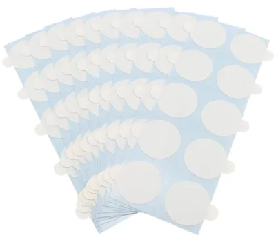 Productafbeelding van Dubbelzijdige Plakpunten Transparant 25mm (100 Stuks)