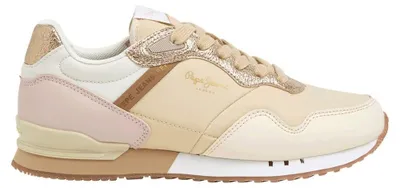 Imagen del producto de Zapatillas deportivas urbanas para mujer Pepe Jeans London, color dorado, talla 3 (Reino Unido)