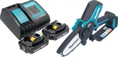 Obrázok produktu pre Makita DUC 101 Z Akumulátorová vyvetvovacia píla 18 V 10 cm bez kefiek Solo - bez batérie, bez nabíjačky