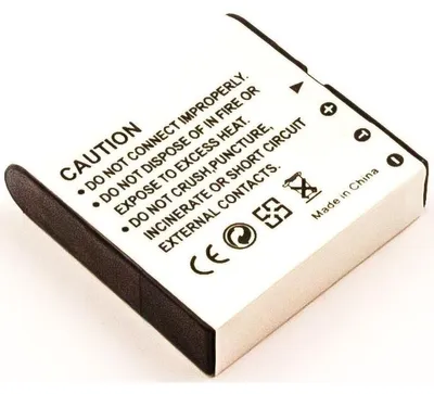 Produktbild von Akku für Kodak PixPro AZ421 Li-Ion 3,7 Volt 900 mAh schwarz.