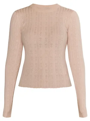 Image de Pull en maille pour femme EVERa - Rose, M