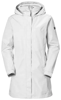 Produktbild von Helly Hansen Aden Damen-Regenjacke, wasserdicht, atmungsaktiv, mit Kapuze, lang,