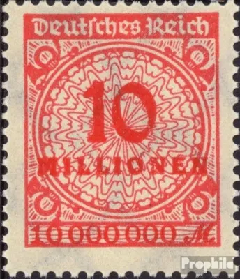 Produktbild von Briefmarken Deutsches Reich 1923 Mi 318A gestempelt Hochinflation