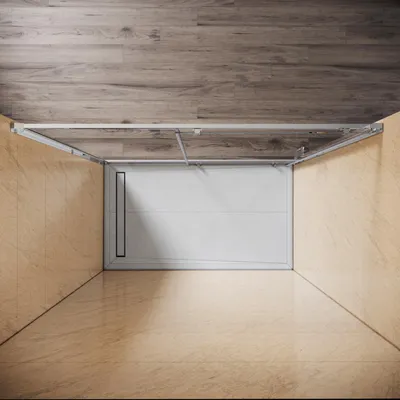 Produktbild von SONNI 120x185cm Schiebetür Dusche Klarglas Duschwand