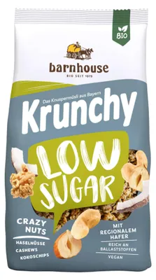 Obrázok produktu pre Barnhouse Bio Krunchy Low Sugar Crazy Nuts 1x375g